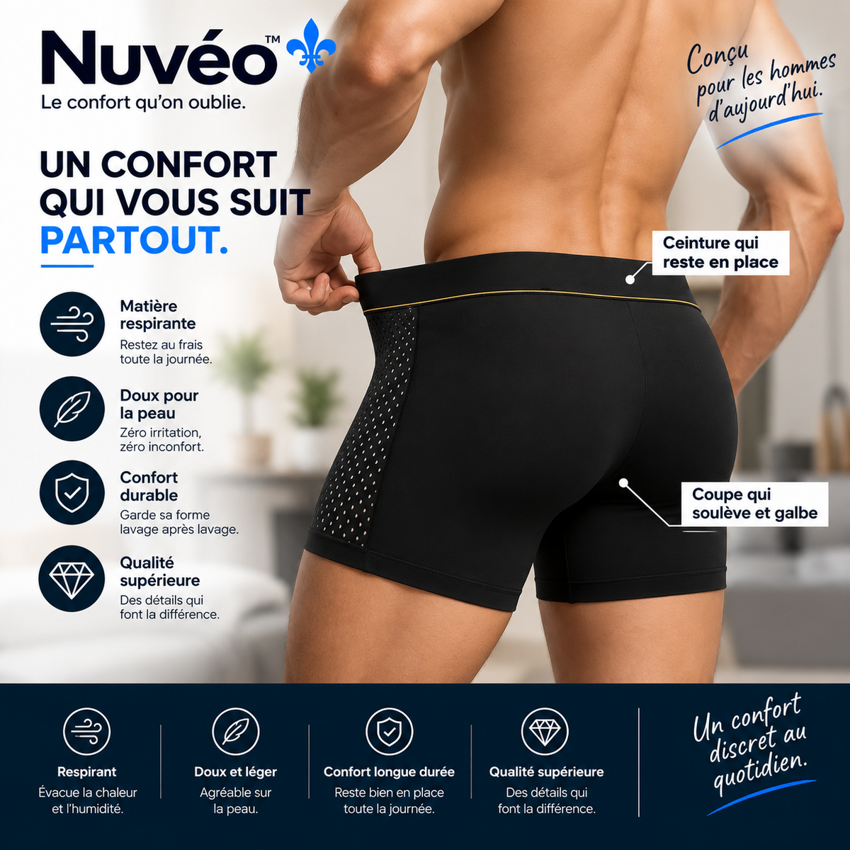 Nuvéo™ — Le boxer en bambou qu’on oublie