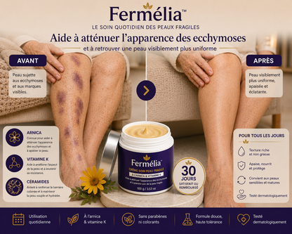 Fermélia™️ — Redonne fermeté et confort à ta peau fragile