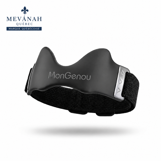 MonGenou™ — La Sangle qui Cible Ta Douleur