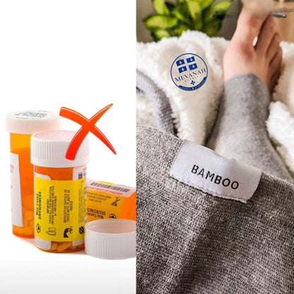 DouxFlex — Manchon de pied en bambou pour pieds douloureux et fatigués