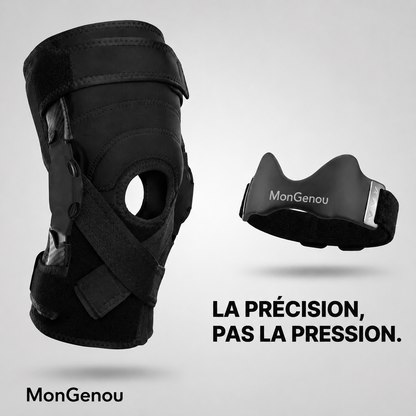 MonGenou™ — La Sangle qui Cible Ta Douleur