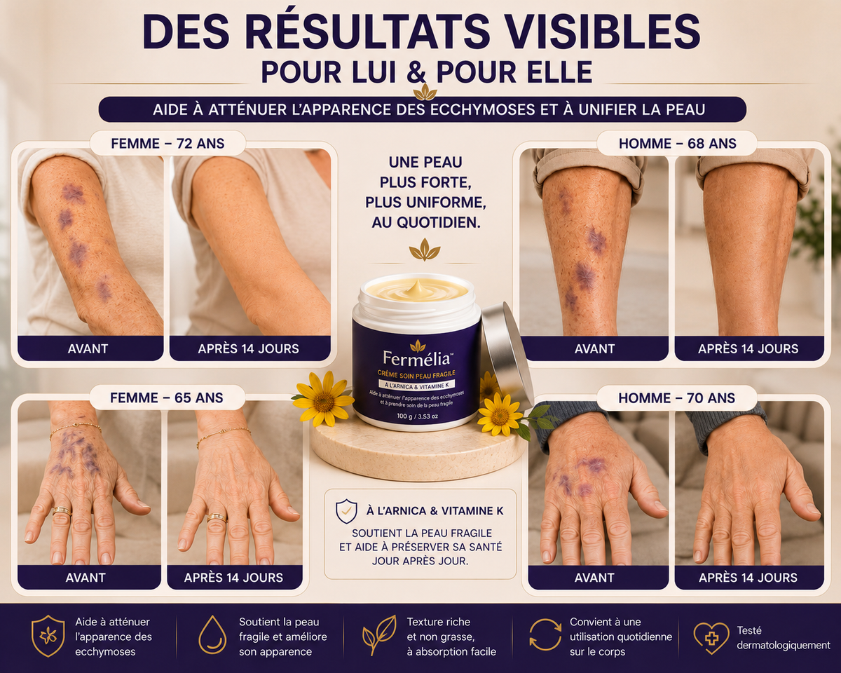 Fermélia™️ — Redonne fermeté et confort à ta peau fragile