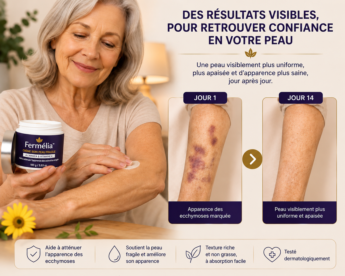 Fermélia™️ — Redonne fermeté et confort à ta peau fragile
