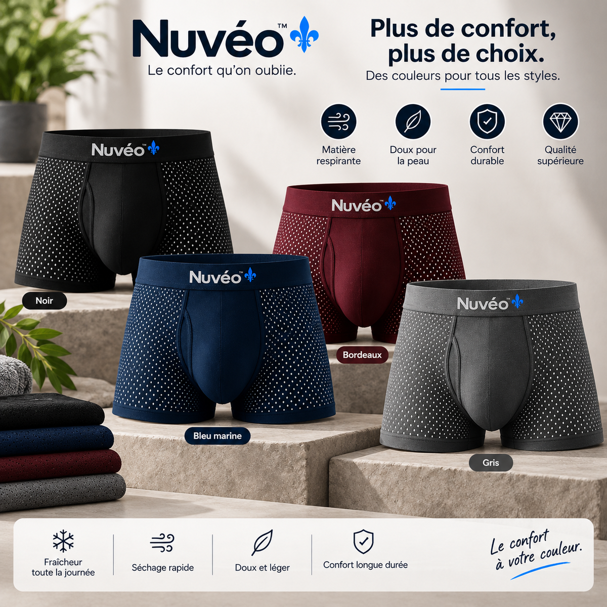 Nuvéo™ — Le boxer en bambou qu’on oublie