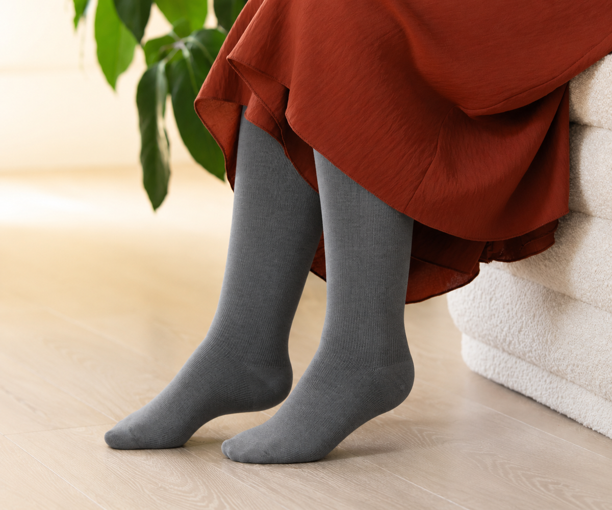 DouxVein™️ — Chaussettes de compression en bambou pour jambes légères