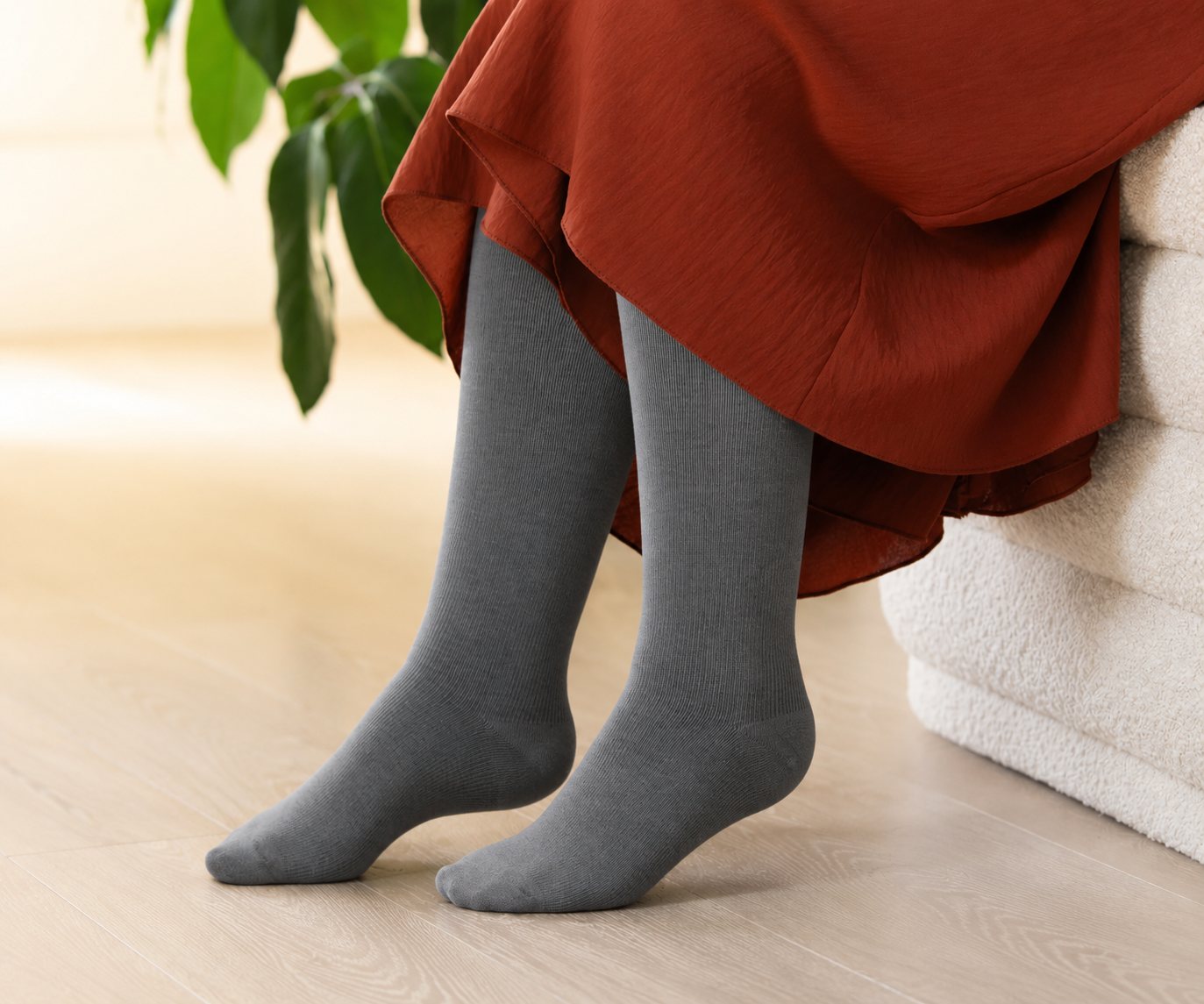 DouxVein™️ — Chaussettes de compression en bambou pour jambes légères