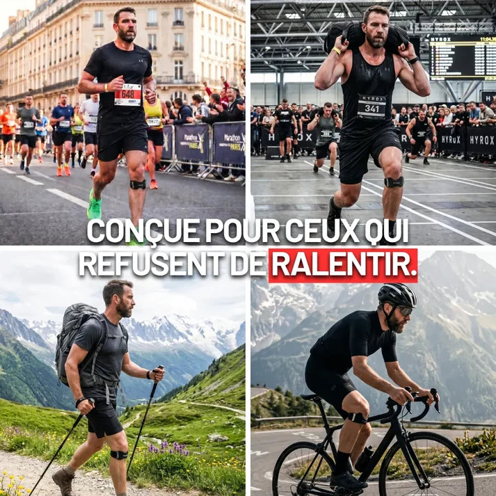 MonGenou™ — La Sangle qui Cible Ta Douleur
