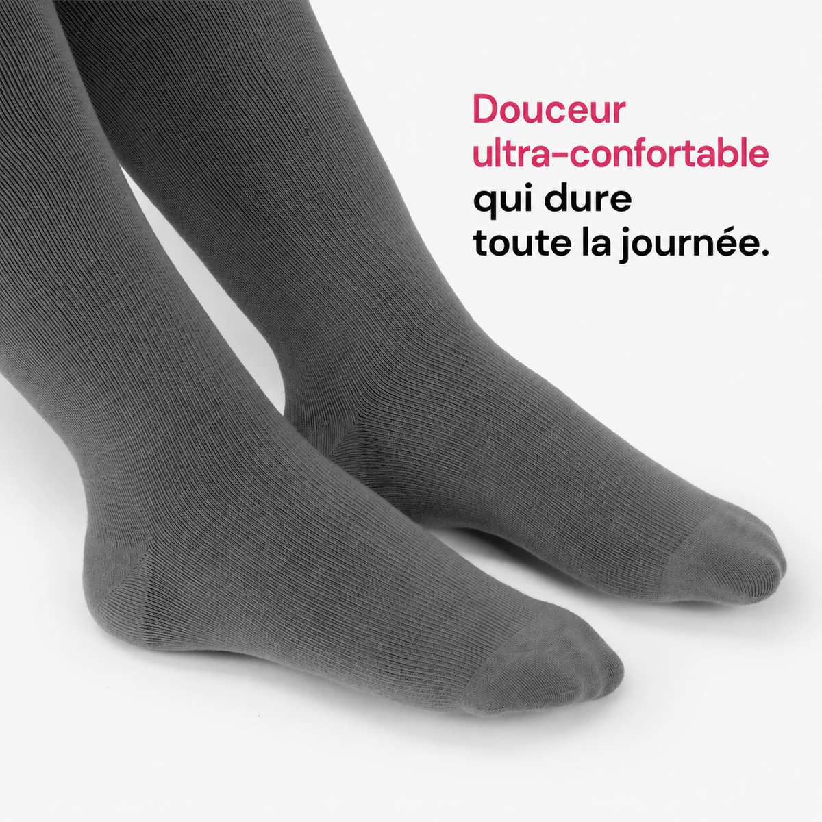 DouxVein™️ — Chaussettes de compression en bambou pour jambes légères