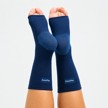DouxFlex — Manchon de pied en bambou pour pieds douloureux et fatigués