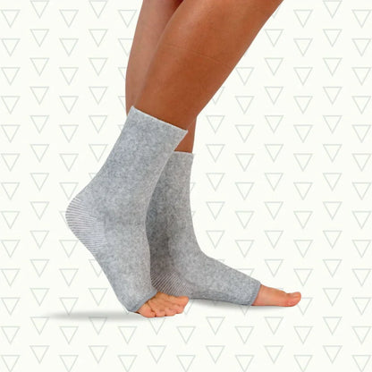 DouxFlex — Manchon de pied en bambou pour pieds douloureux et fatigués