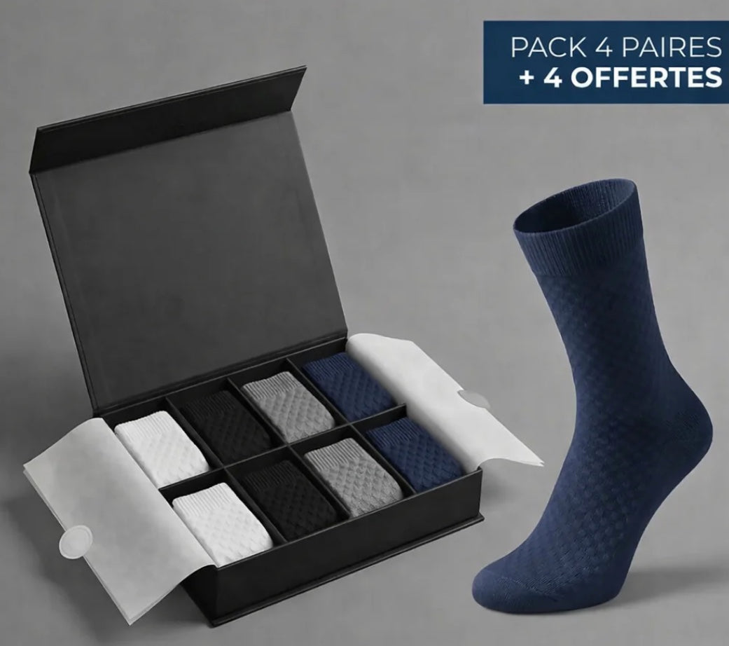 DouxPas™ — Les chaussettes en bambou qu’on ne veut plus enlever 🧦
